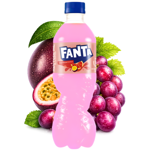 FANTA - Passion Fruit & Grape CHINA 500ml